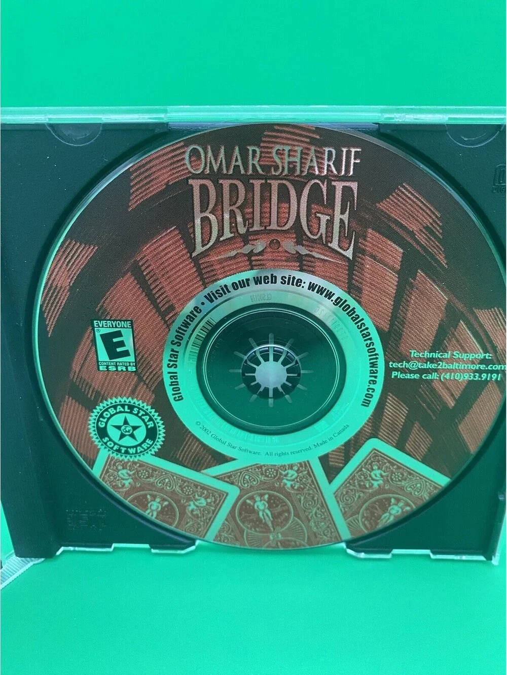 Omar Sharif Bridge PC Video Game - Windows 98/Me/XP - 2002